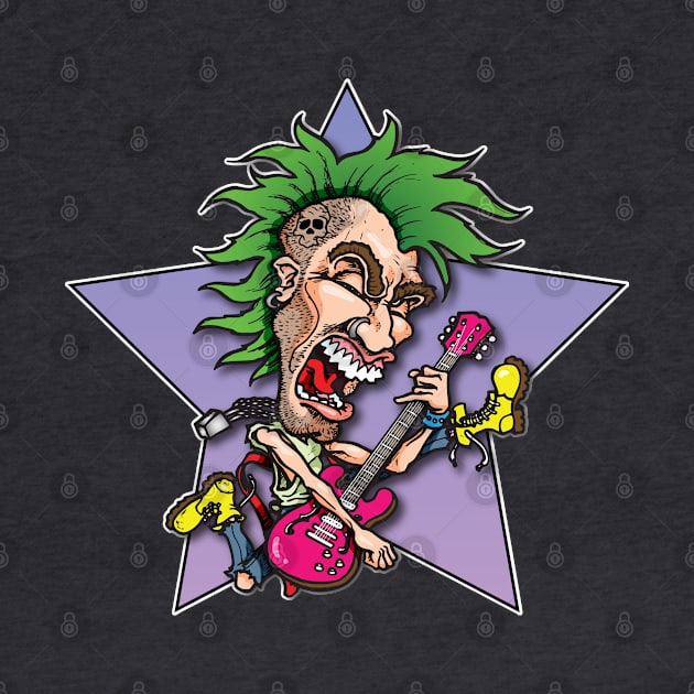 Punk Rocker by Laughin' Bones